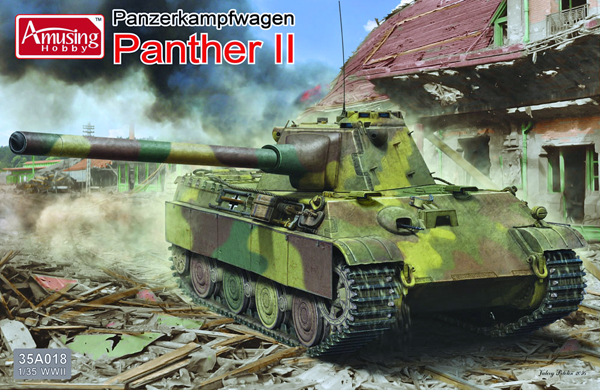 Zábavný Hobby Panzerkampfwagen Panther II 1:35