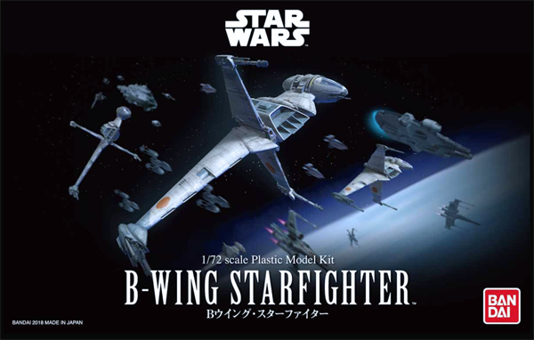 BandDai Star Wars B-vleugel Starfighter 1:72