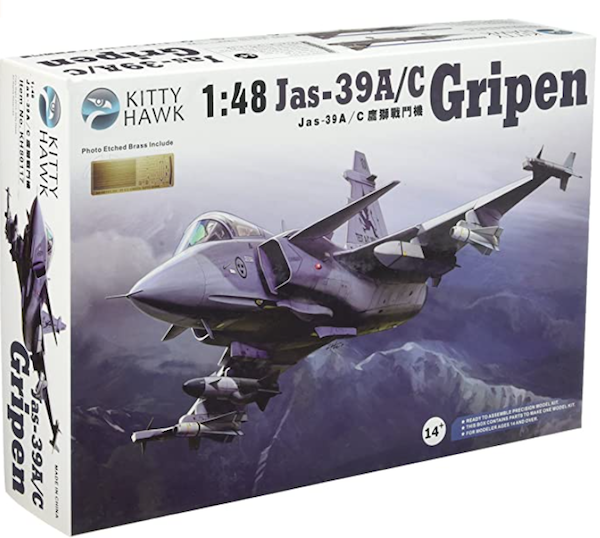 Kitty Hawk Jas-39 A.C Gripen 1:48