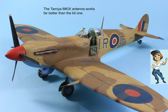 HobbyBoss Supermarine 喷火战斗机 Mk.Vb Trop 1:32