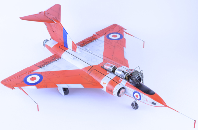 Airfix Gloster Javelin พร้อมการแปลง Alleycat