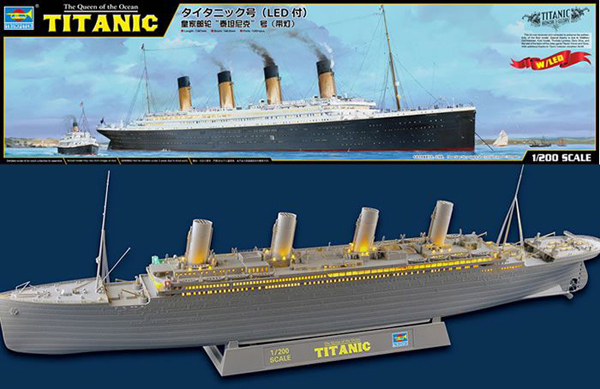 Тръбач RMS Титаник 1:200