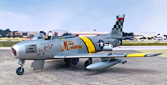 هاسيغاوا F-86F-30 صابر للقوات الجوية الأمريكية 1:48