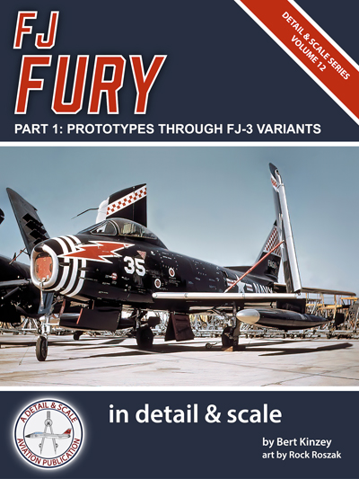 Ayrıntılı ve Ölçekli FJ Fury, Bölüm 1, FJ-3 Varyantları Aracılığıyla Prototipler