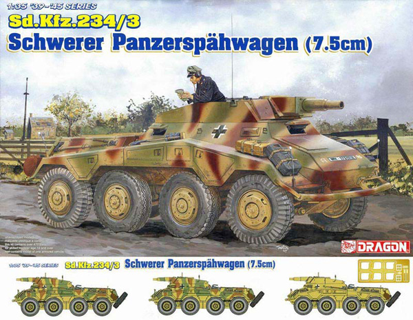 Dragon/DML Sd.Kfz 234/3 Mobil Lapis Baja 1:35