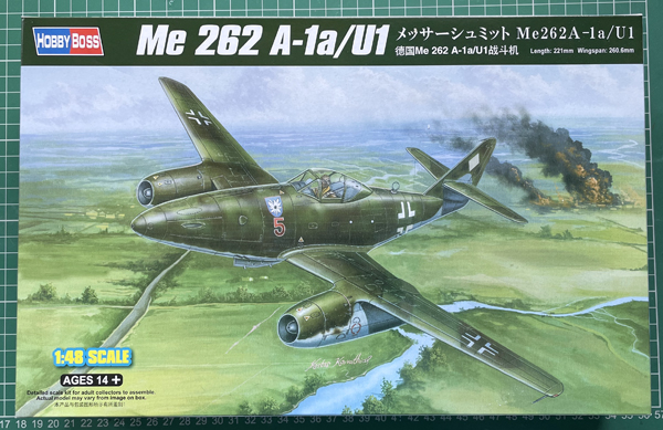 HobbyBoss  Messerschmitt Me 262A-1a/U1 1:48