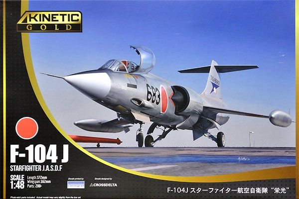 Kinetische Mitsubishi F-104J Starfighter 202 Sqn JASDF 1:48