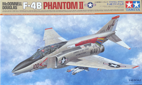 Tamiya McDonnell Douglas F-4B ফ্যান্টম II 1:48