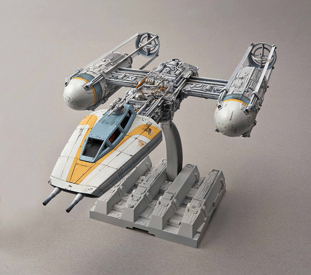 Starfighter 1/72 scale kit 966940 Bandai Star Wars Y-Wing Star Fighter 