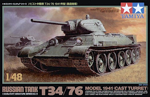 Tamiya T-34/76 1:48 scale