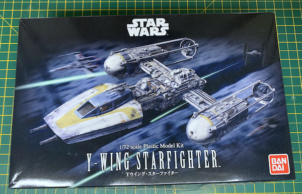 Bandai Y-Wing Starfighter, Star Wars 1: 72