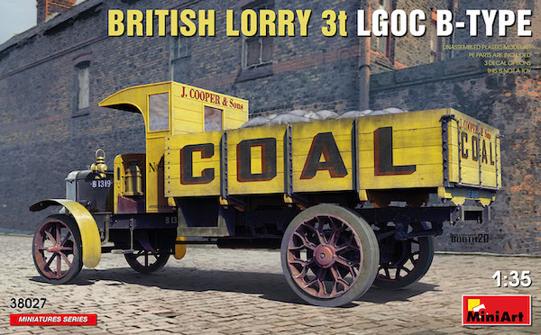 MiniArt British Lorry 3t LGOC B 型 1:35