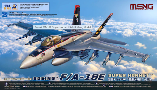 MENG Boeing F/A-18E Super Hornet 1:48