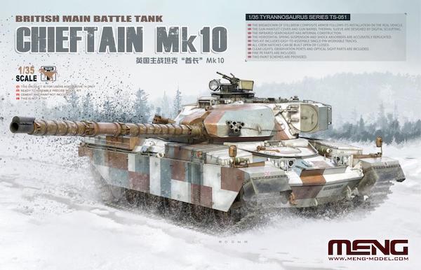 Meng Chieftain Mk.10 Tanque de batalla principal británico 1:35