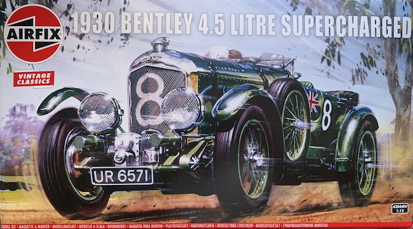 Airfix 1930 Bentley 4.5 Litre Süperşarjlı 1:12