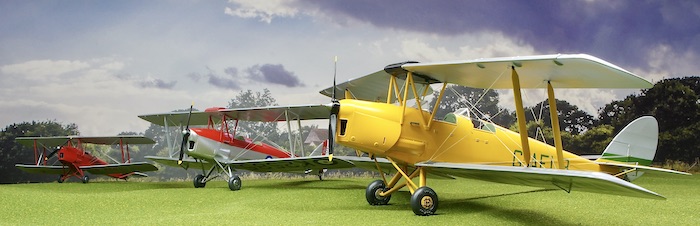 آي سي إم DH.82A Tiger Moth 1:32