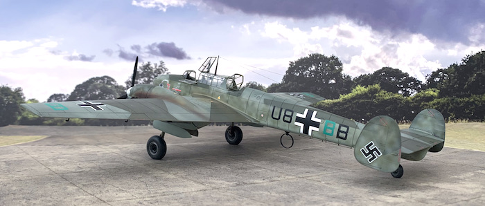 愛德華·梅塞施密特 Bf 110C 1:48