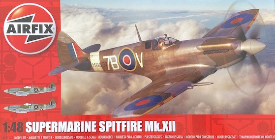 Airfix Supermarine Spitfire Mk.XII 2022 release 1:48