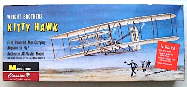 Vintage Monogram Wright Brothers Kitty Hawk Model 1999 85-0030 for sale online 