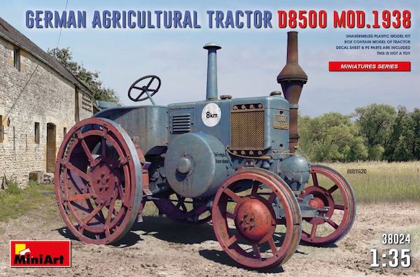MiniArt German Agricultural Tractor D8500 MOD.1938
