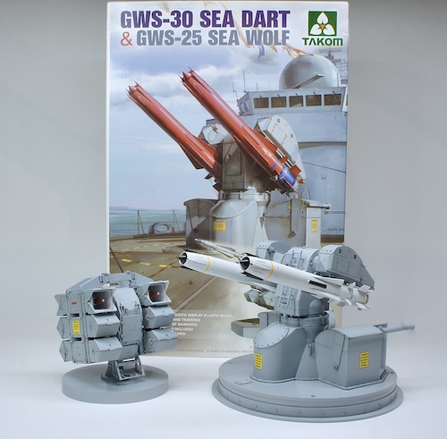 Takom GWS-30 Sea Dart & GWS-25 Sea Wolf 1:35