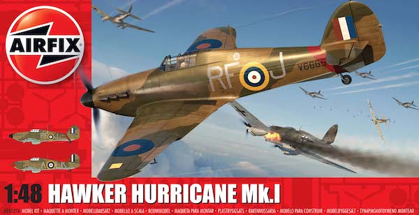 Airfix Hawker 颶風 Mk.1 1:48