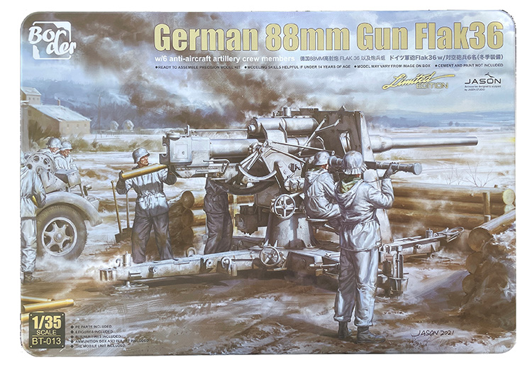 Border Models German 88mm Gun Flak36 1:35