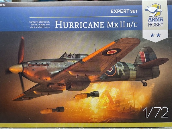 Arma Hawker Hurricane Mk.IIB/C Expert Set 1:72