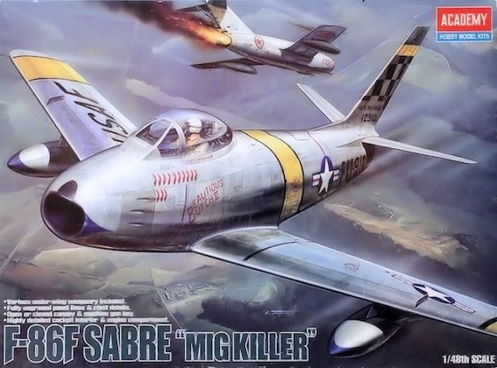 Academy F-86F Sabre til Canadair Sabre F Mk.4 RAF 1:48