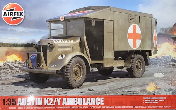 Линейка Airfix Austin K2/Y 1:35