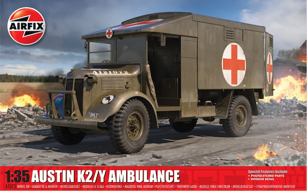 Airfix Austin K2/Y Ambulanssi 1:35