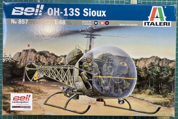 Italeri Bell OH-13S Sioux AH-1 1:48