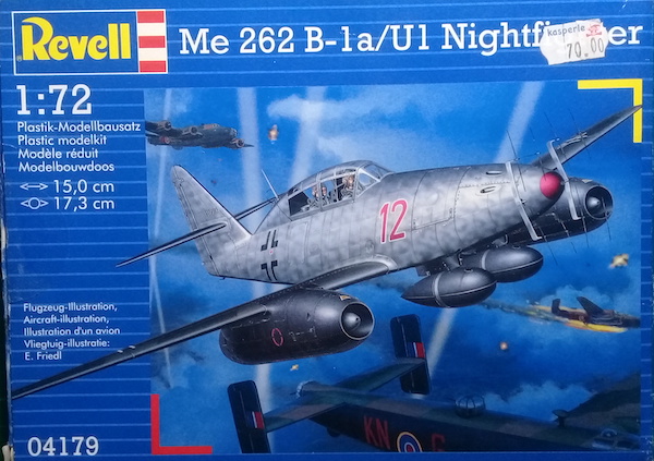 Revell Messerschmitt Saya 262 B-1a/U1 1:72