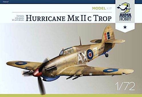 Arma Model Hawker Badai Mk.IIc Trop 1:72