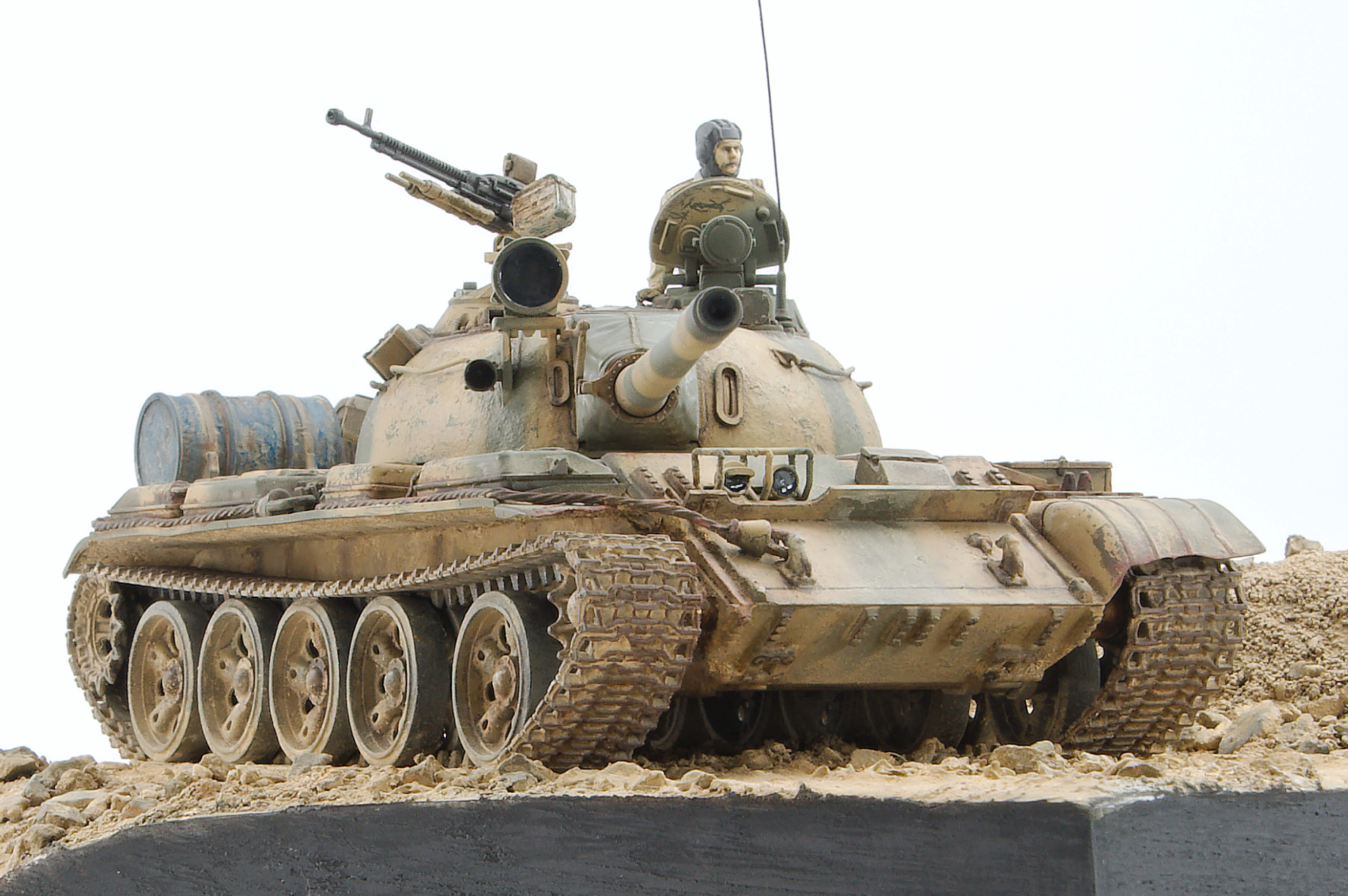 Tamiya T-55 Tank Menengah Irak 1:48