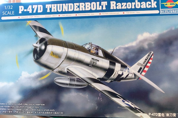 トランペッター P-47D サンダーボルト レイザーバック 1:32