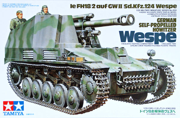 तामिया वेस्पे ले FH18/2 auf GW II SdKfz.124 1:35