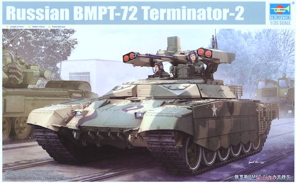 Trompetist russisk BMPT-72 Terminator-2 1:35