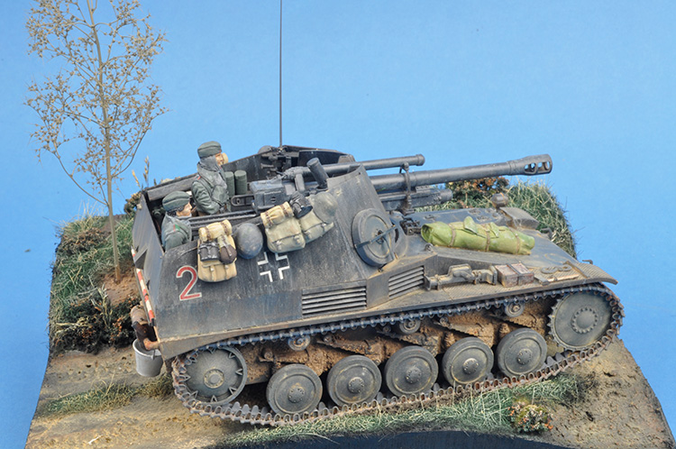 Tamiya Wespe Le FH18 / 2 auf GW II SdKfz.124 1:35