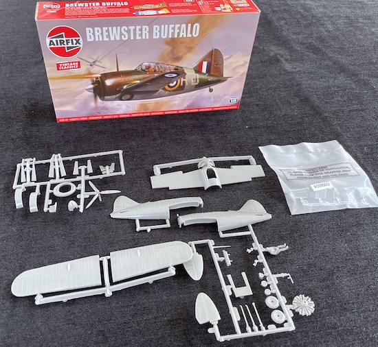 Airfix Brewster Buffalo Vintage Classics Series 1:72