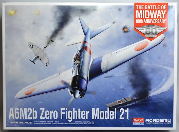 Academy A6M2b Zero Fighter Modelo 21 1:48