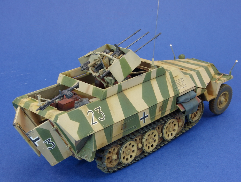 4 SG-Ar-Sd.Kfz. 251:21 Ausf. D Drilling by Dai Williams - Scale ...