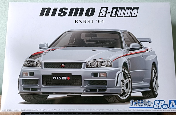 Aoshima Nissan Skyline R34 GT-R ਨਿਸਮੋ S-ਟਿਊਨ