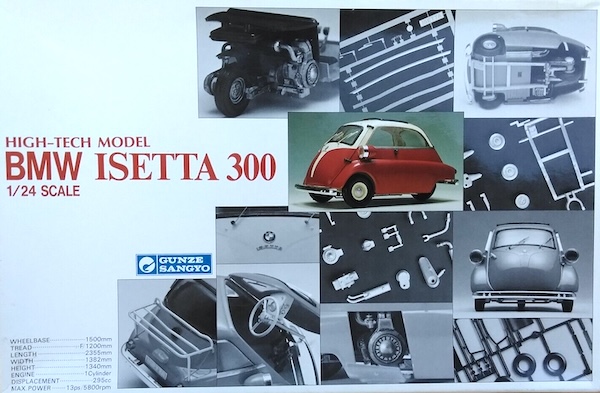 กุนเซ ซังเกียว 1958 BMW Isetta 300 1:24