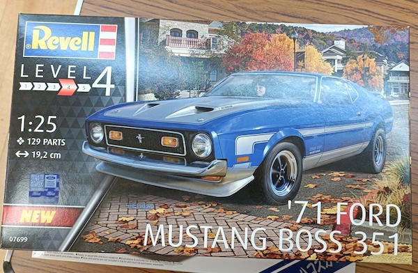 Revell '71 Ford Mustang Bos 351