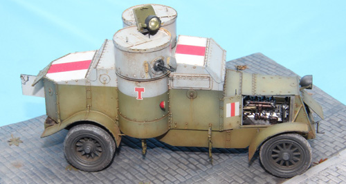 mini art austin armoured car