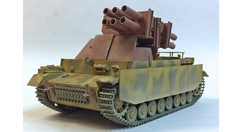 Borgward Mk.V anti-tank rocket firing tank