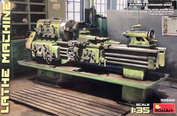 MiniArt Lathe Machine 1:35