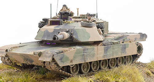 Tamiya / Flowfire Models M1A1 AIM SA Abrams 1:48