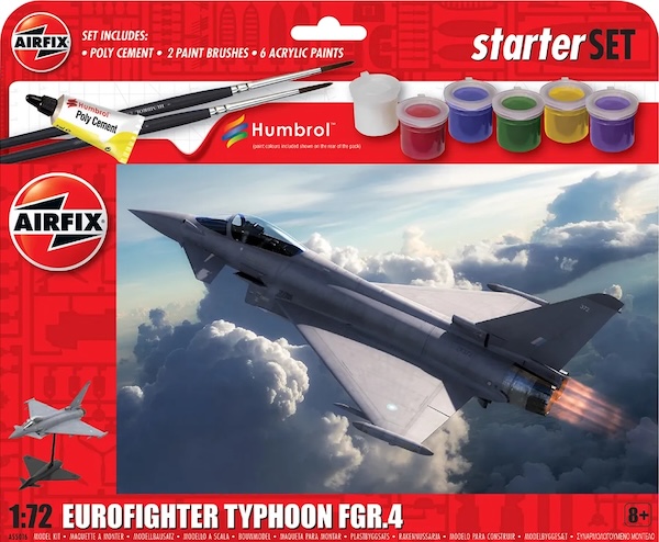 Airfix Eurofighter Typhoon FGR.4 starter set